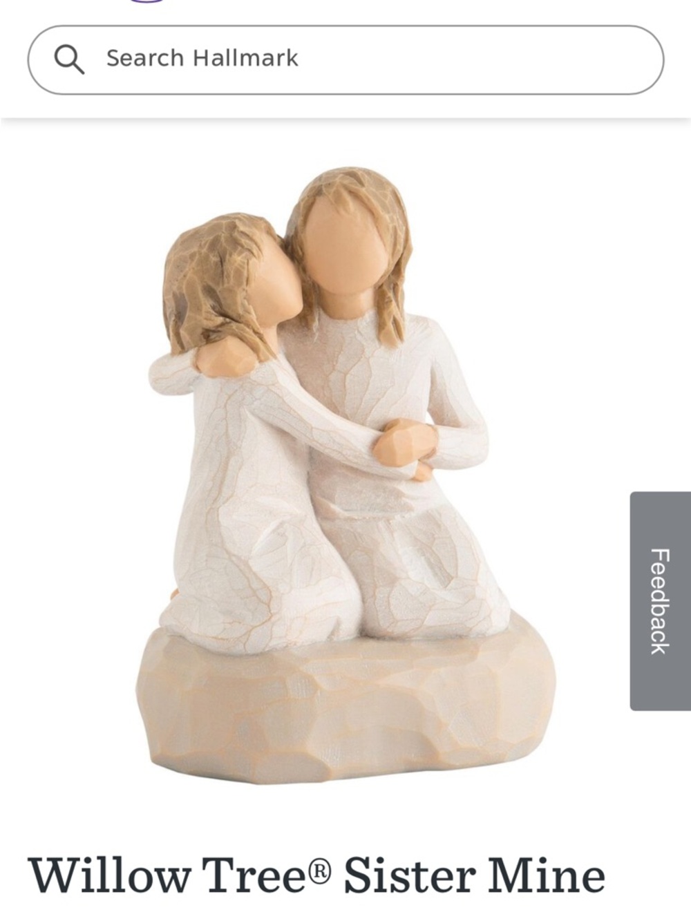 Willow Tree Sister Mine Figurine - Cream - Picture 7 of 8